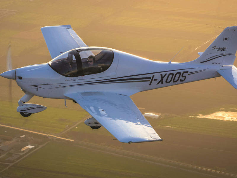 The P2002 Sierra MkII was introduced by Tecnam in December 2016. Credit: Tecnam.