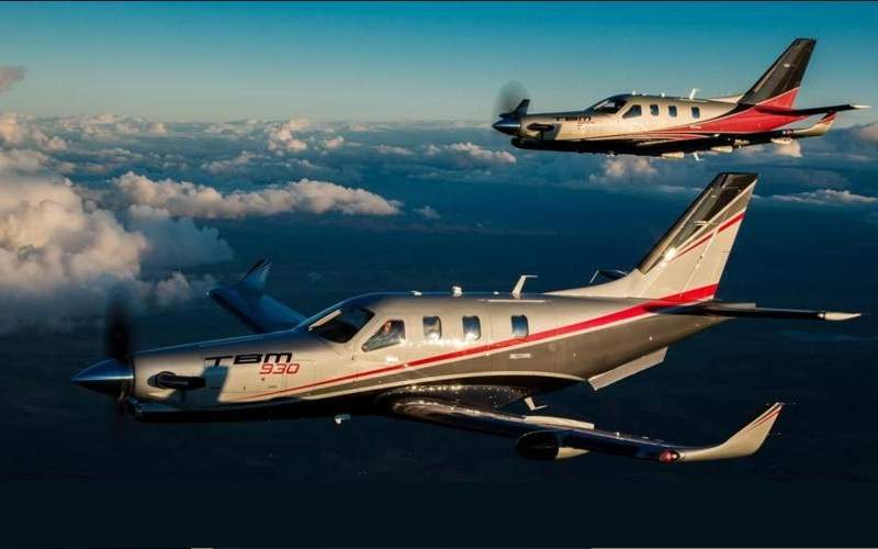 The TBM 930 business jet was unveiled in April 2016. Credit: Daher.