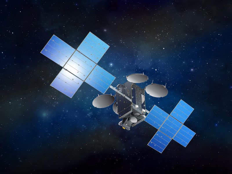 Artist’s rendering of Eutelsat 7C satellite. Credit: Eutelsat.