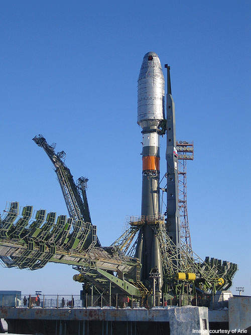 Glonass is launched on the piggyback of the Soyuz-2 rocket launcher.