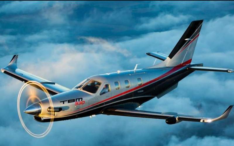 The TBM 930 is powered by a single PT6A-66D turboprop engine. Credit: Daher.