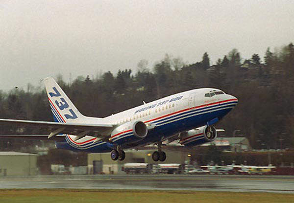 More than 5,000 Boeing 737 twin-engine airliners have been ordered and delivered.