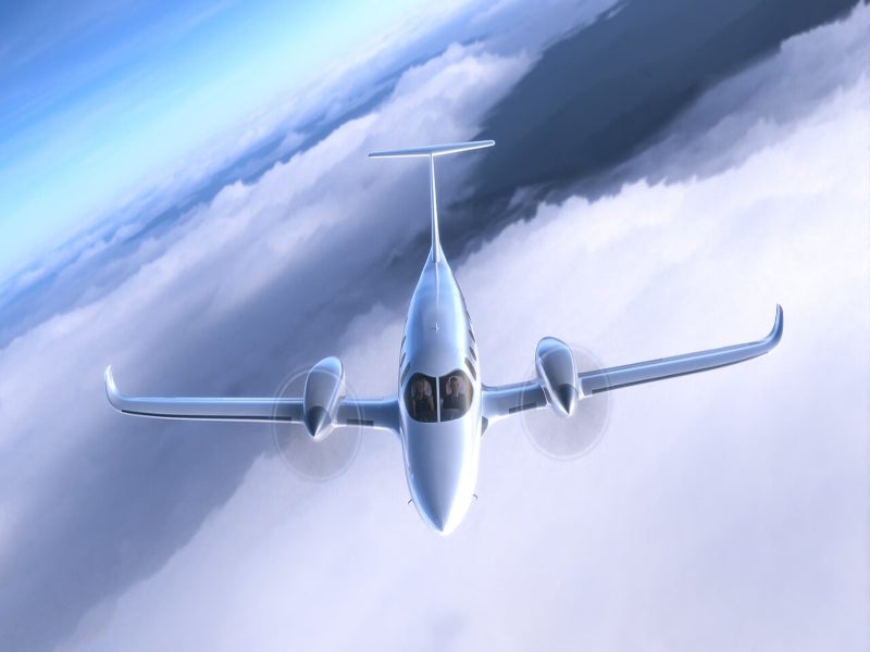 Bye Aerospace’s eFlyer 800 can fly at a maximum cruise speed of 592.6km/h. Credit: Bye Aerospace.