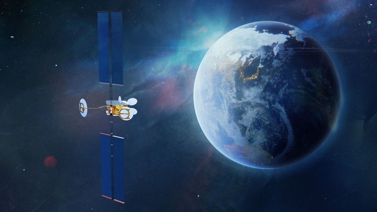 Expected to be launched in 2024, the Superbird-9 satellite is based on Airbus’ OneSat product line. Credit: Airbus.
