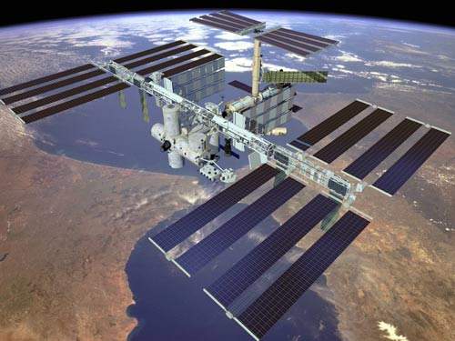 Artist's impression of the International Space Station.